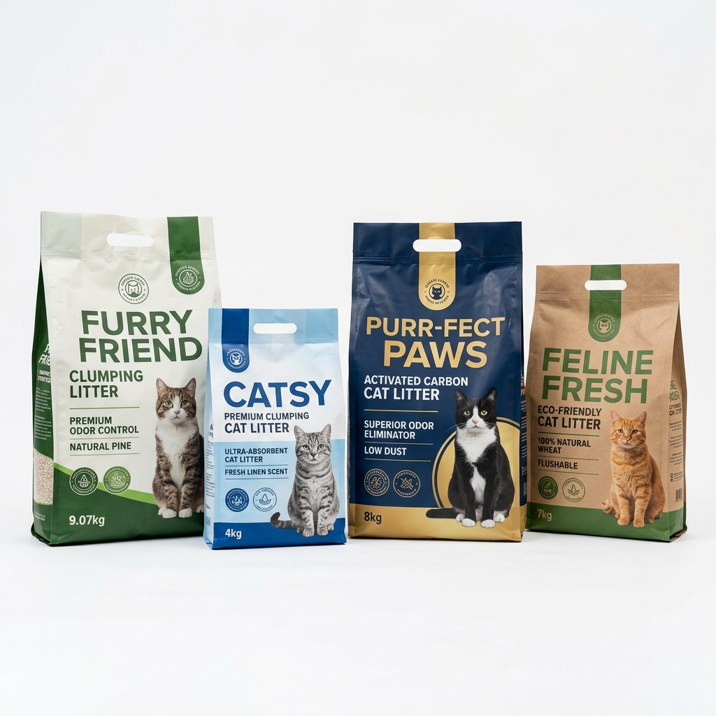 Packed Cat Litter: Retail-Ready Products - Технические спецификации