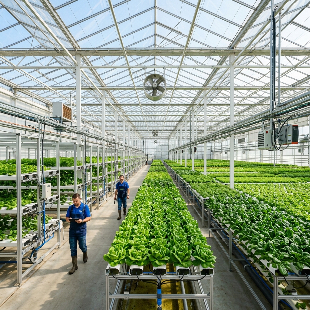 Greenhouse Climate Engineering & Thermal Systems - Especificações Técnicas