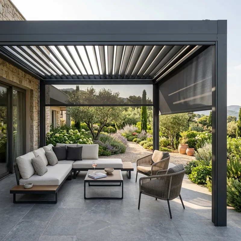 ZIP screens & bioclimatic pergolas