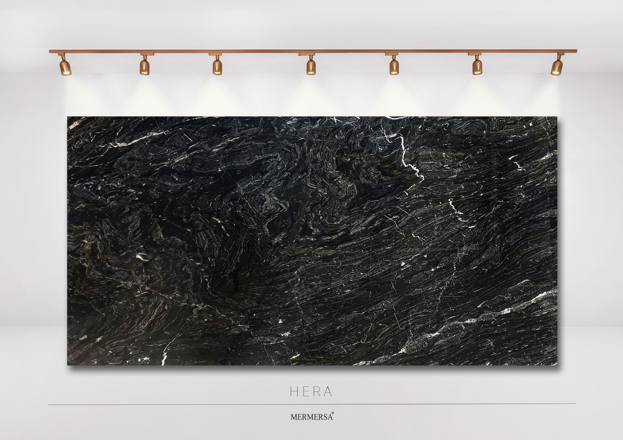 Hera Black Marble — High Contrast Fusion