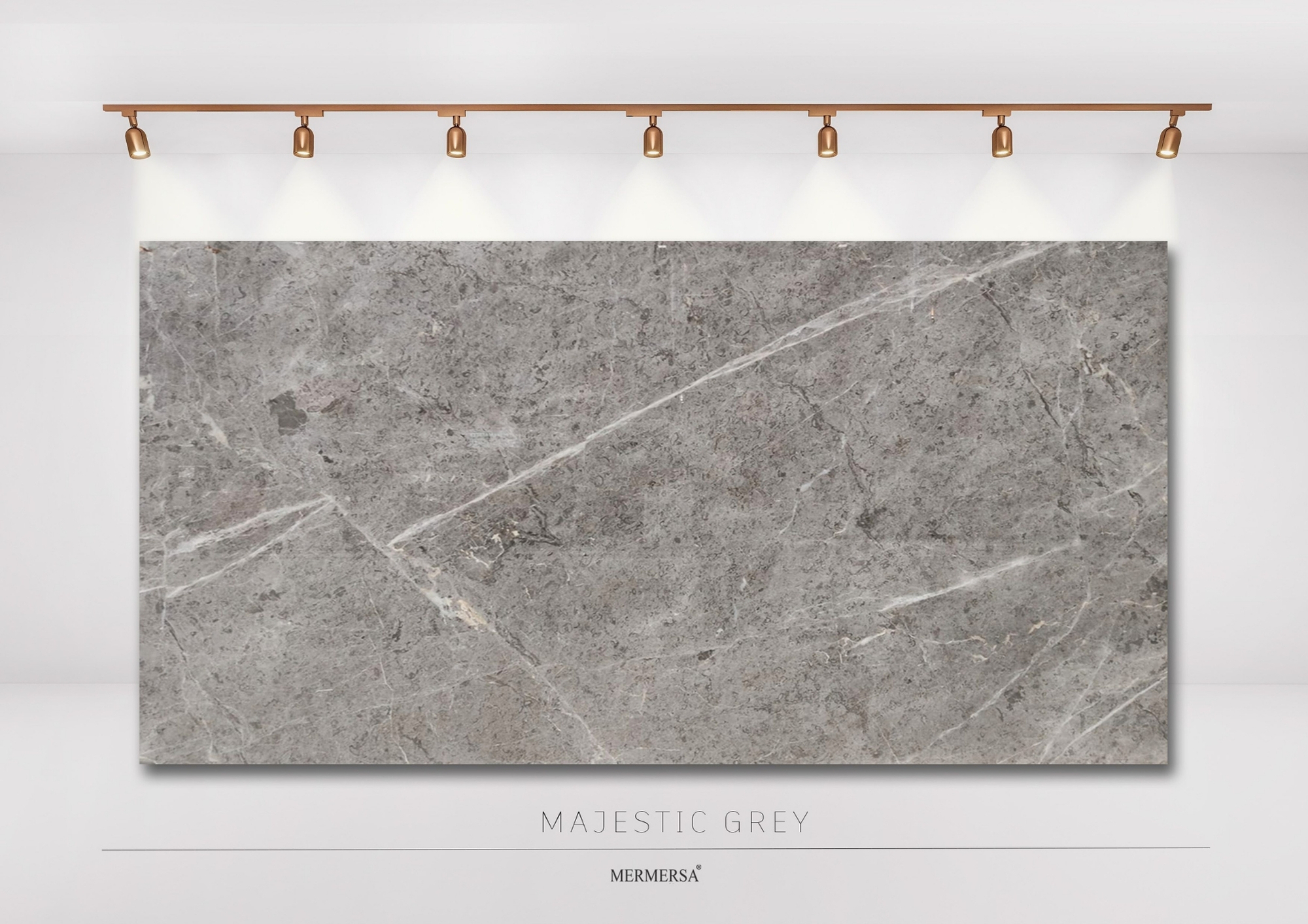 Majestic Grey Marble — Dramatic Veining