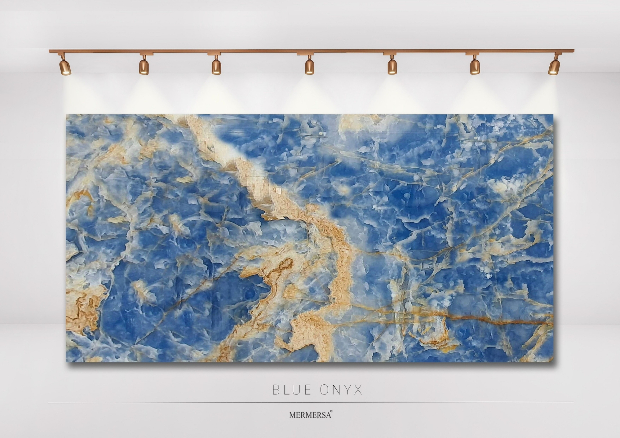 Blue Onyx Marble — Translucent Blue
