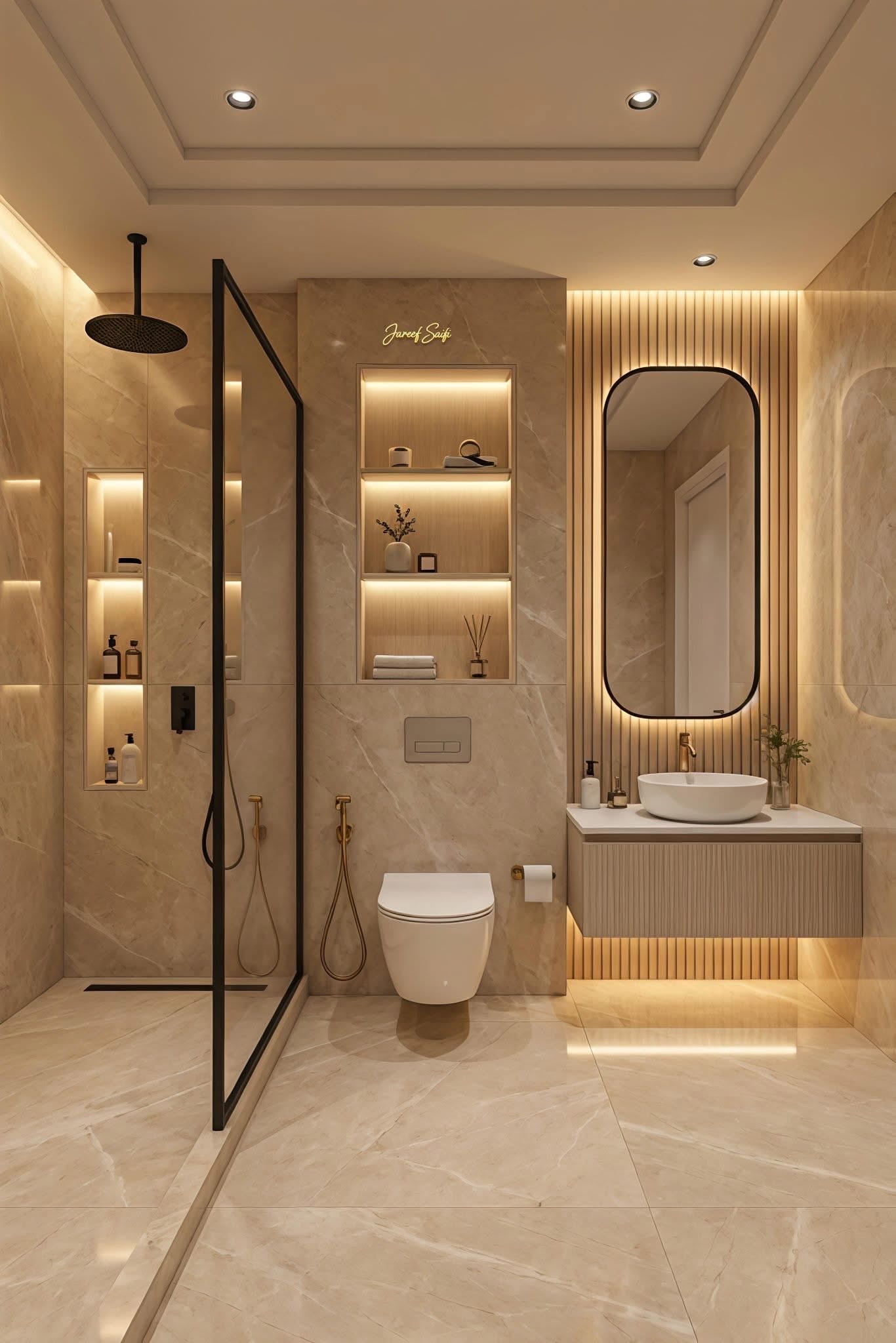 Bathroom Decoration design BTH007