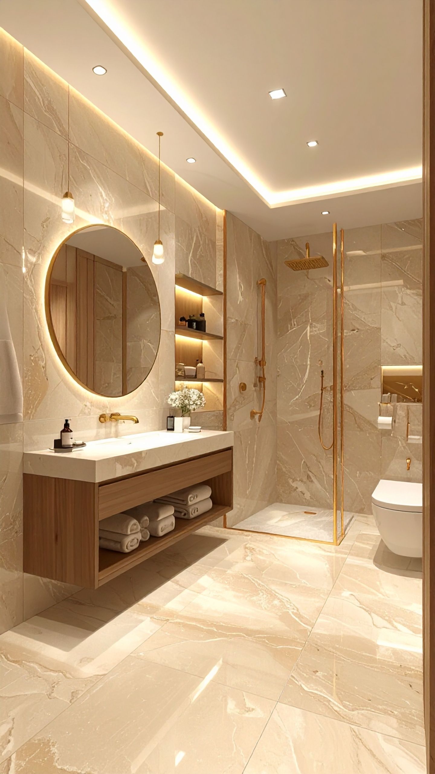 Bathroom Decoration design BTH011