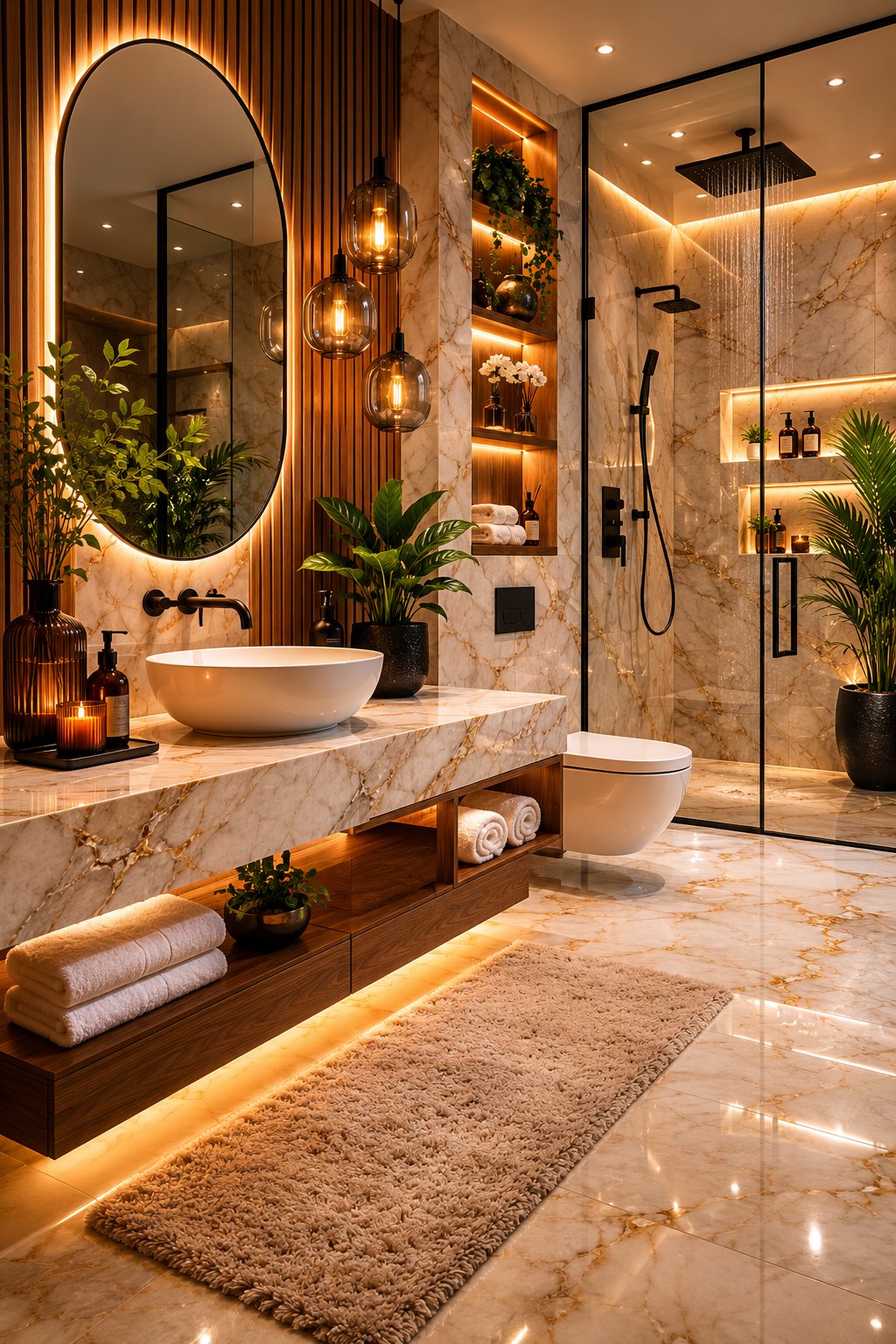 Bathroom Decoration design BTH017