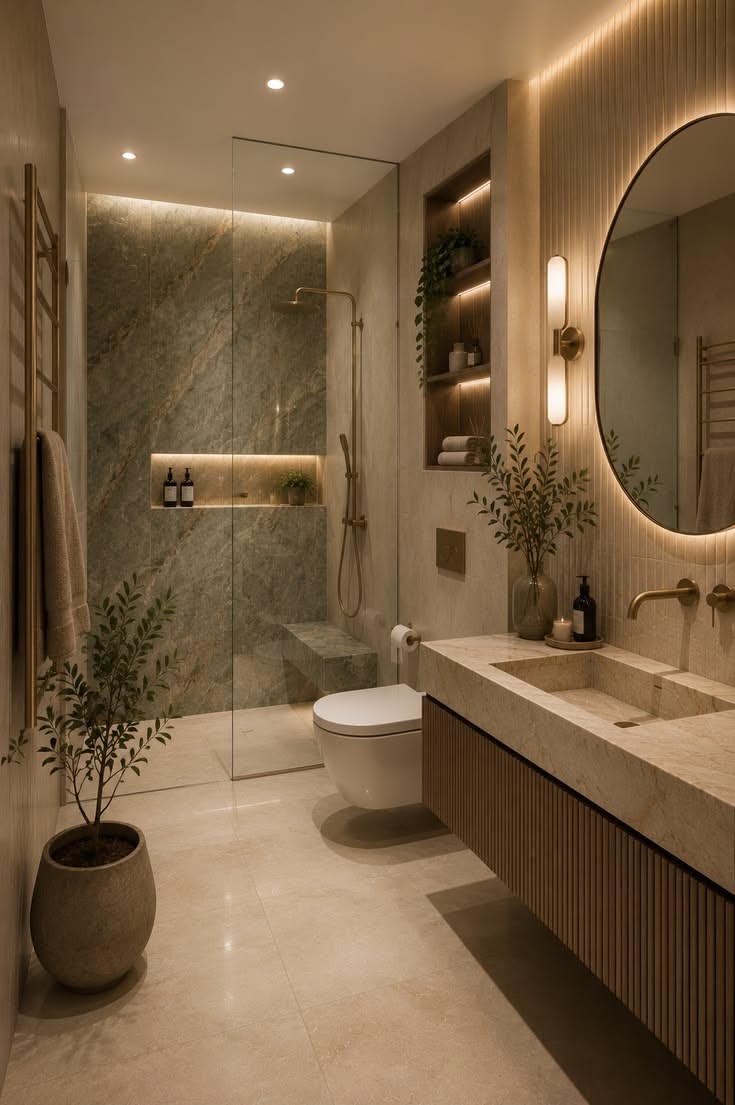 Bathroom Decoration design BTH023