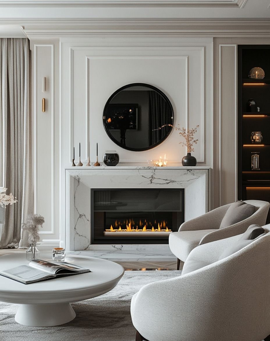 Marble Fireplaces design FRP009