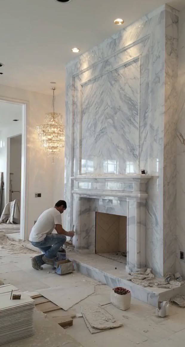 Marble Fireplaces design FRP018