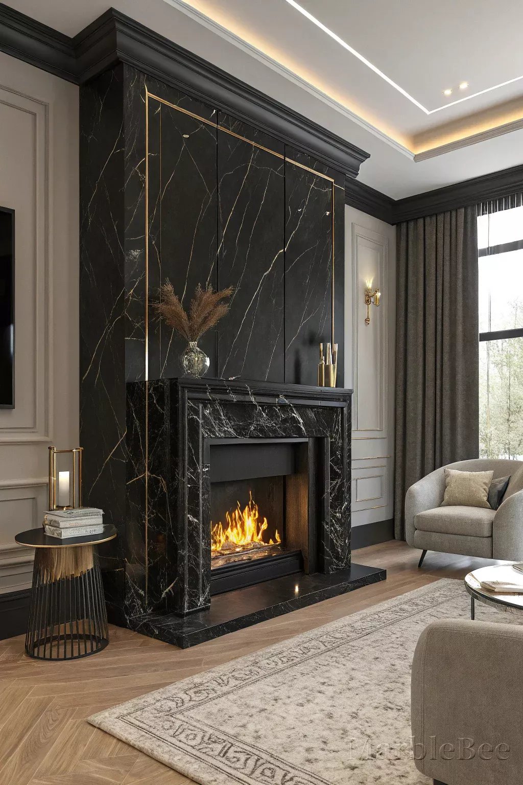Marble Fireplaces design FRP022