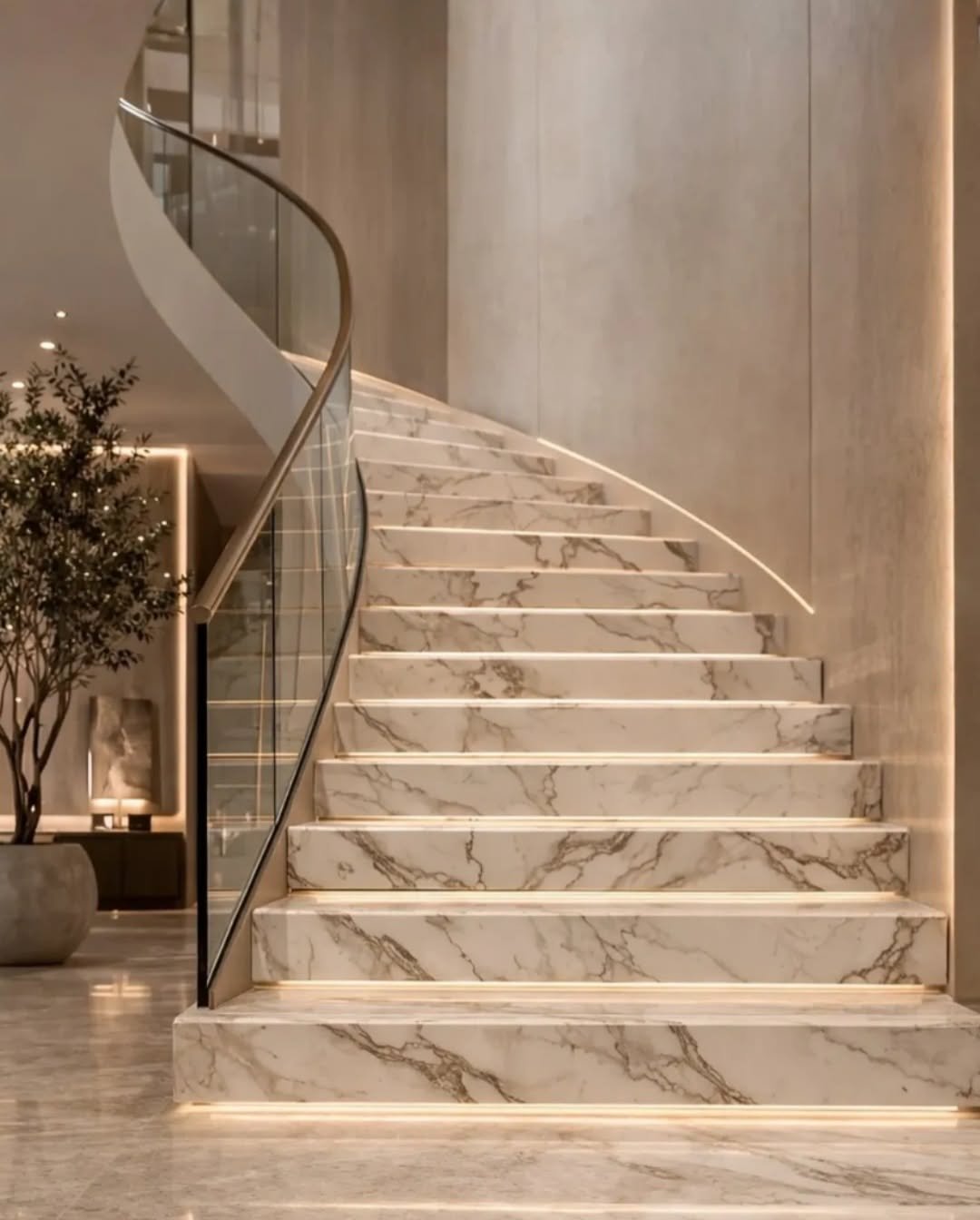 Marble Staircases design STC005