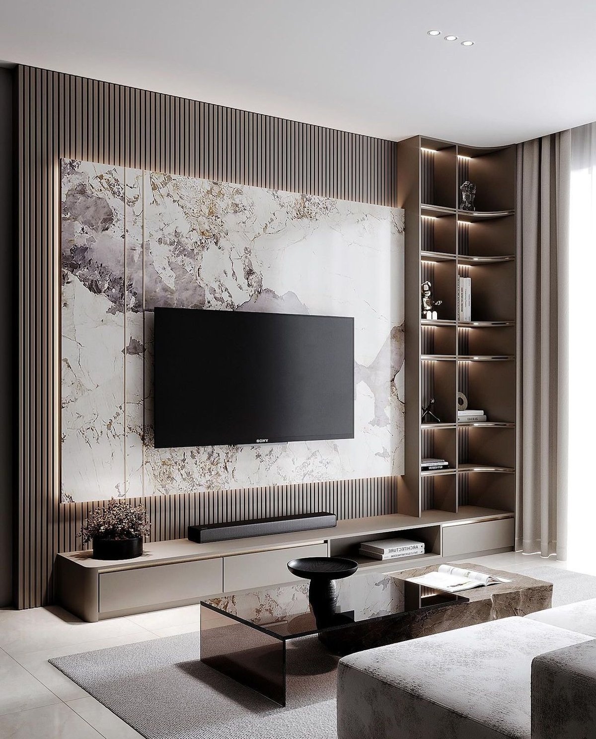TV Units design TVU043