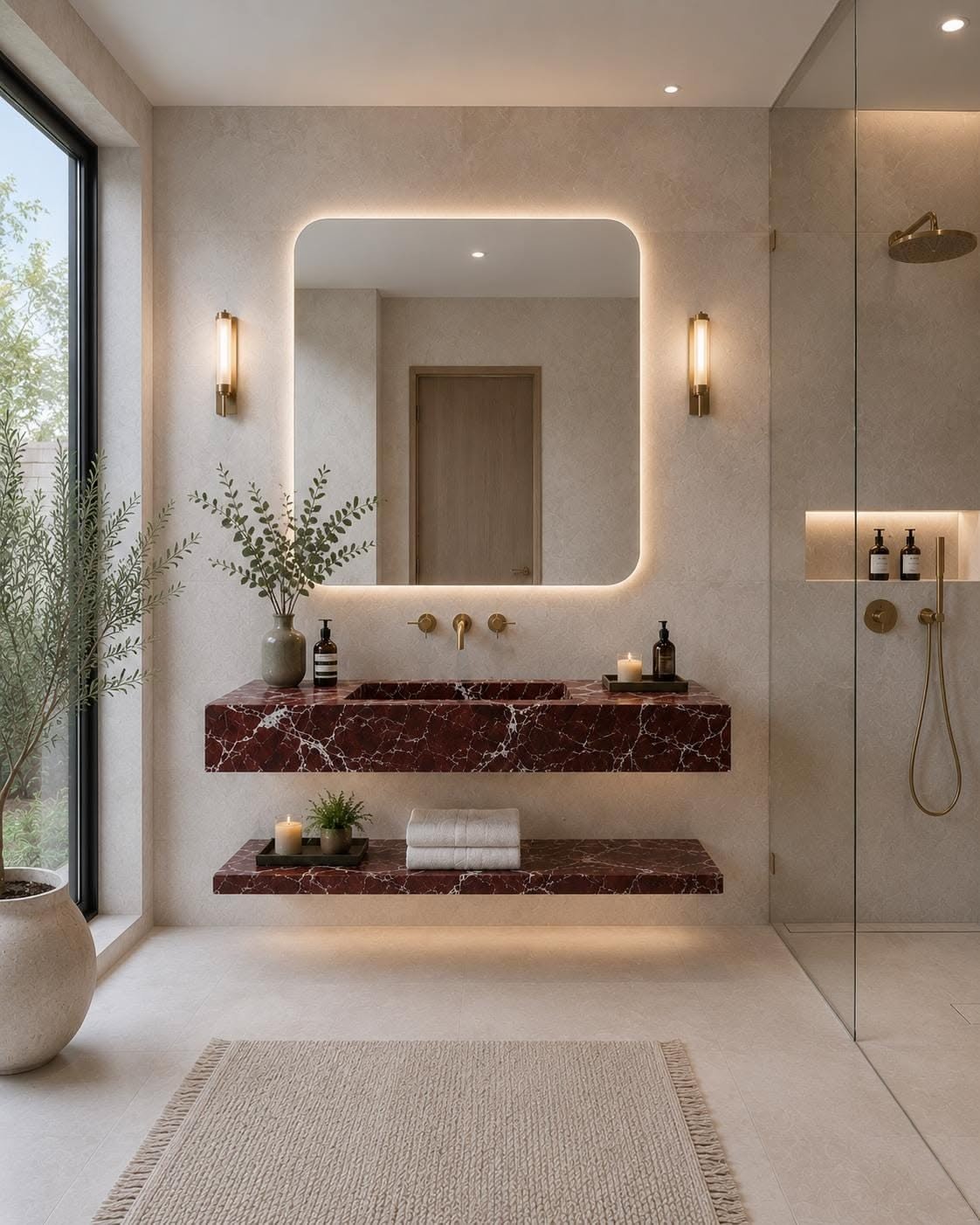 Marble Washbasins design WSB007