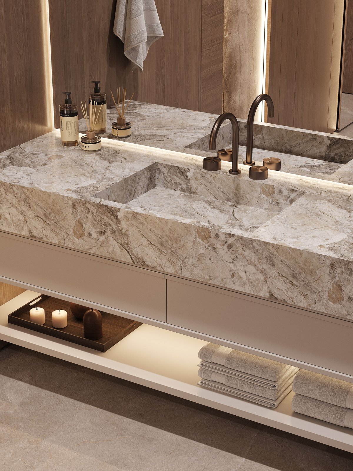 Marble Washbasins design WSB013