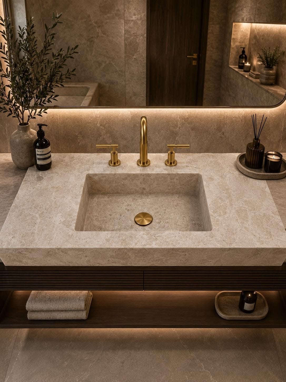 Marble Washbasins design WSB019