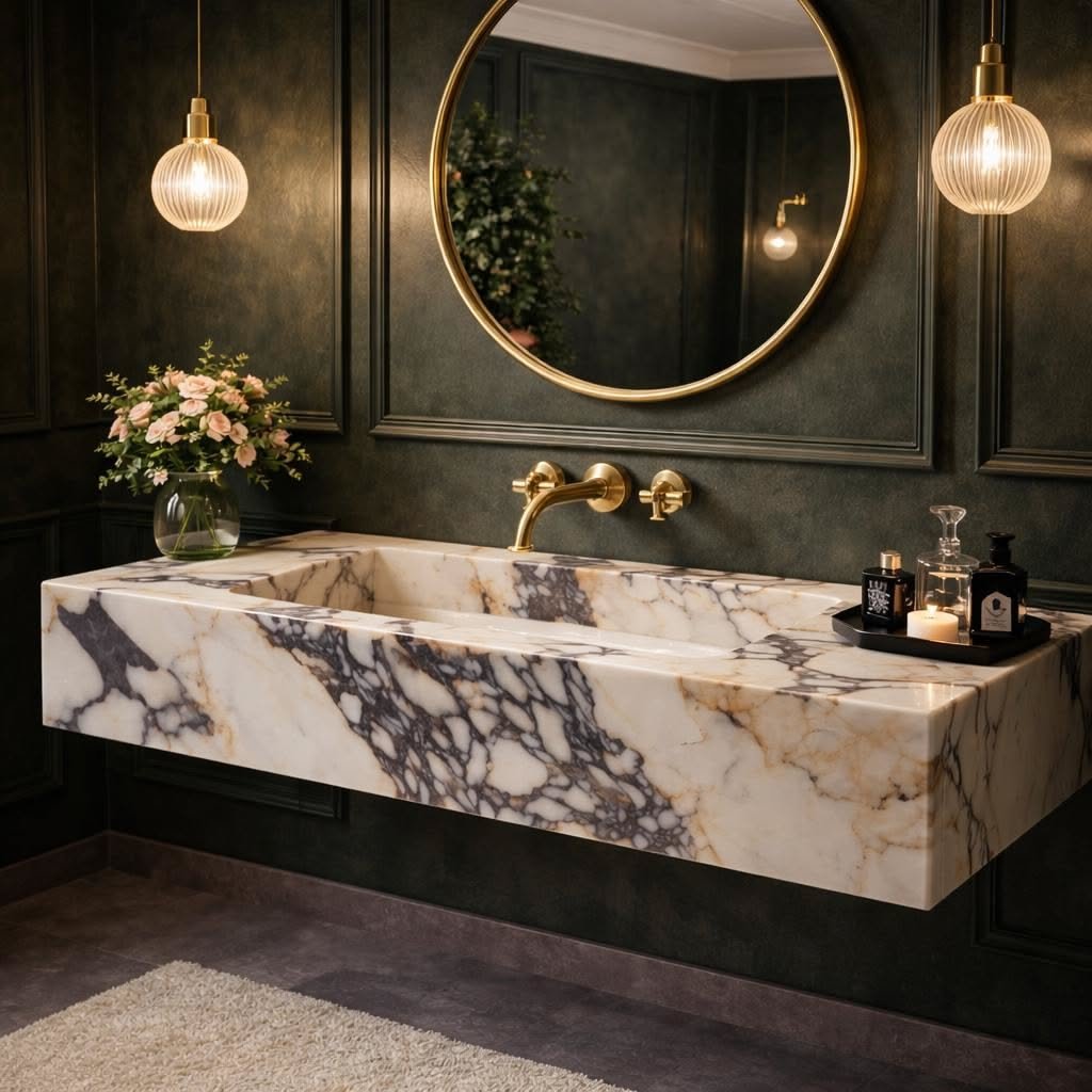 Marble Washbasins design WSB039