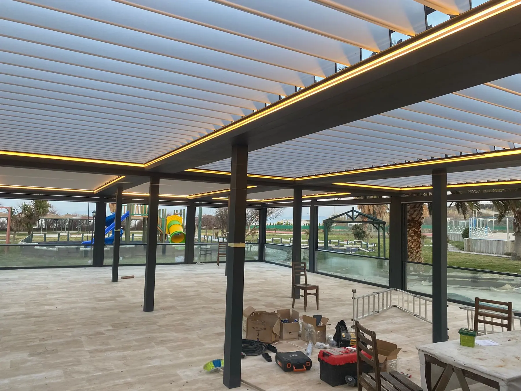 Movable building systems leaving the Turkish facility for international projects