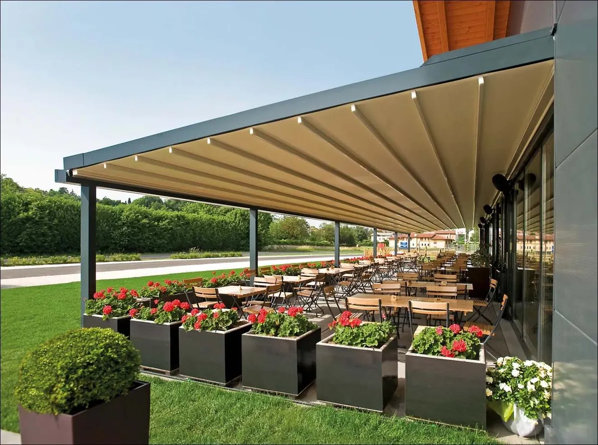 Automatic awning